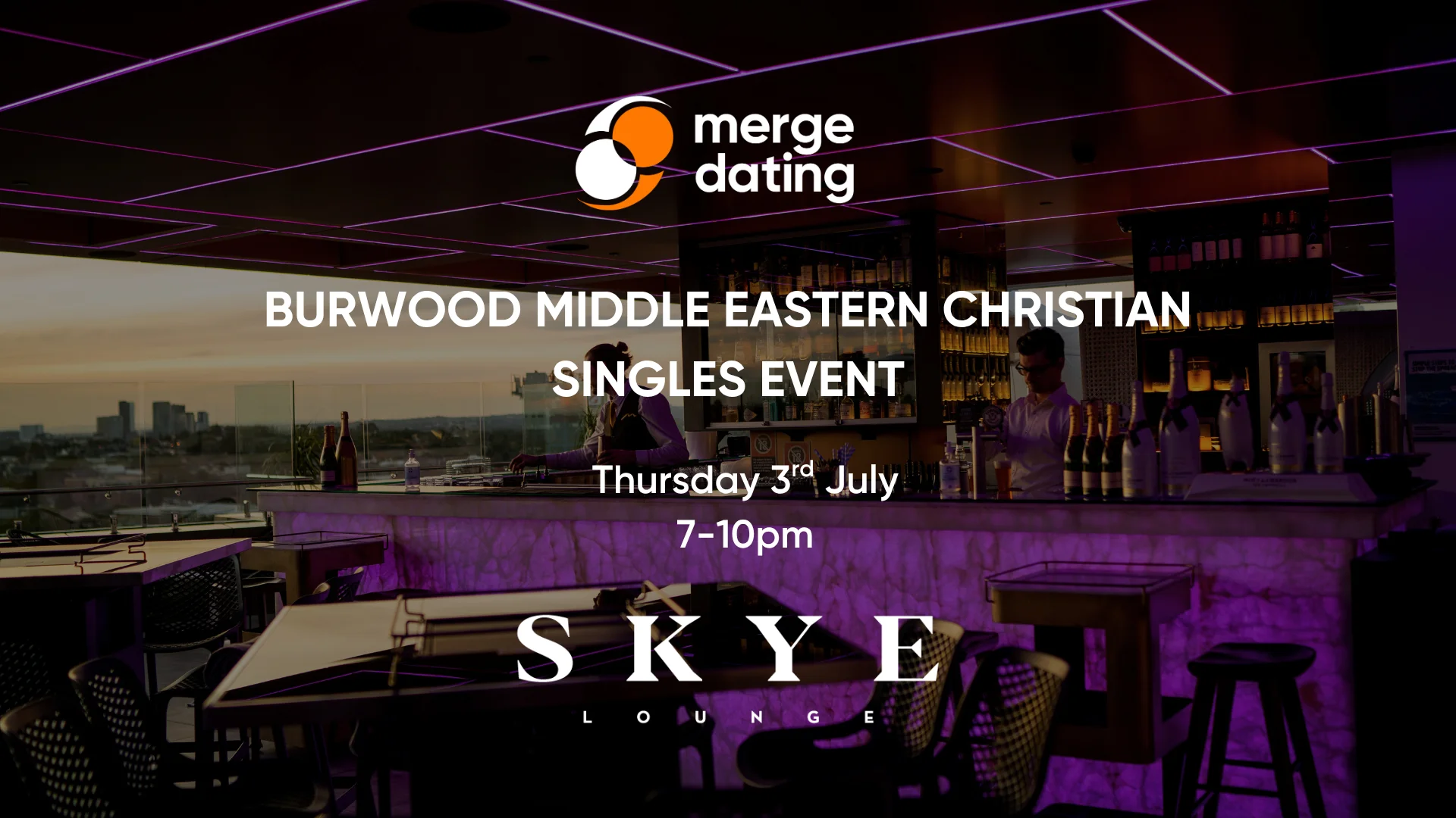 BURWOOD MIDDLE EASTERN CHRISTIAN SINGLES EVENT