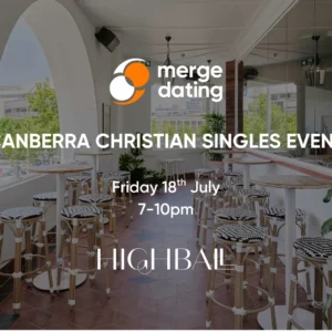 CANBERRA CHRISTIAN SINGLES EVENT JUL 18
