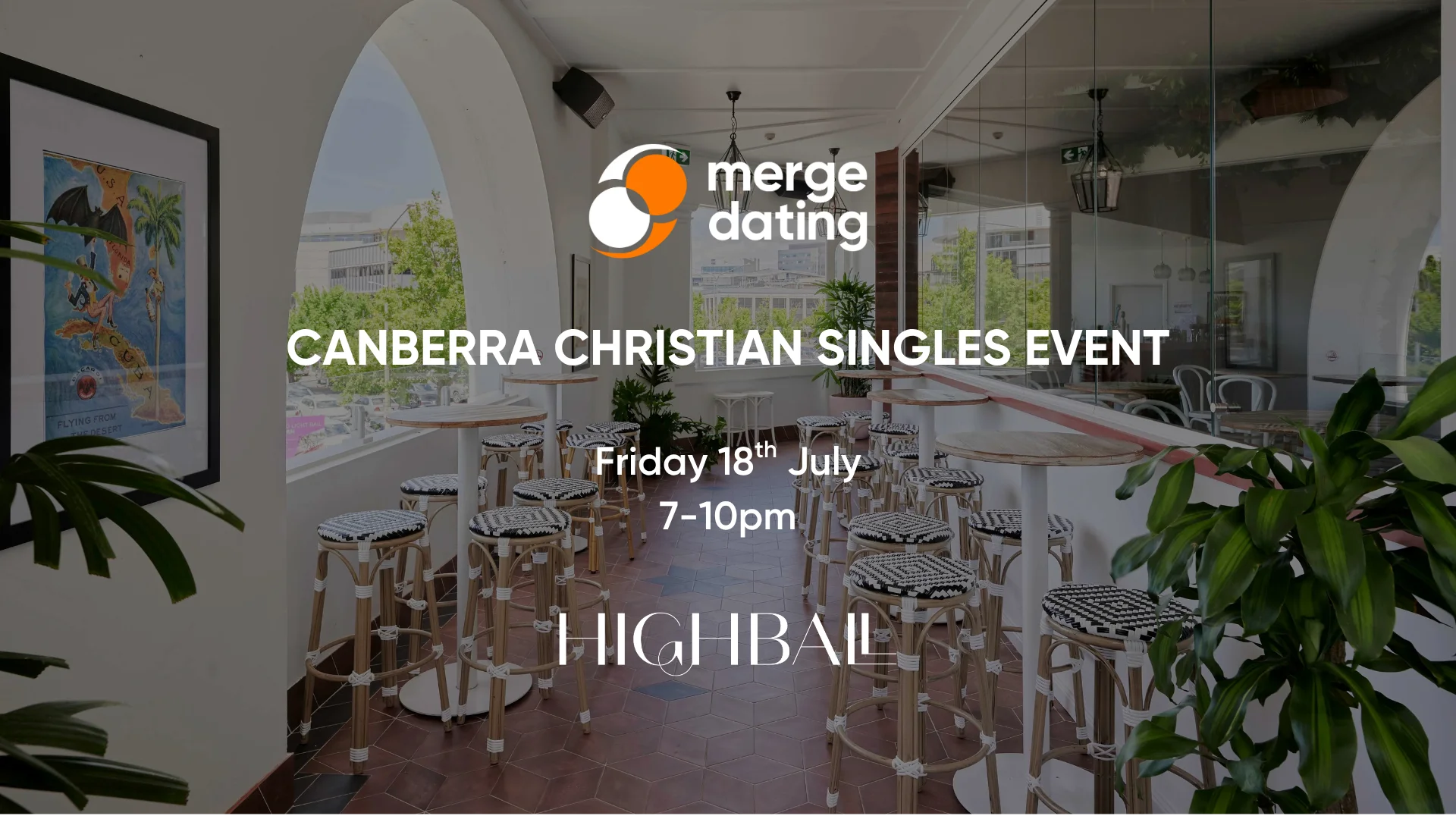 CANBERRA CHRISTIAN SINGLES EVENT JUL 18