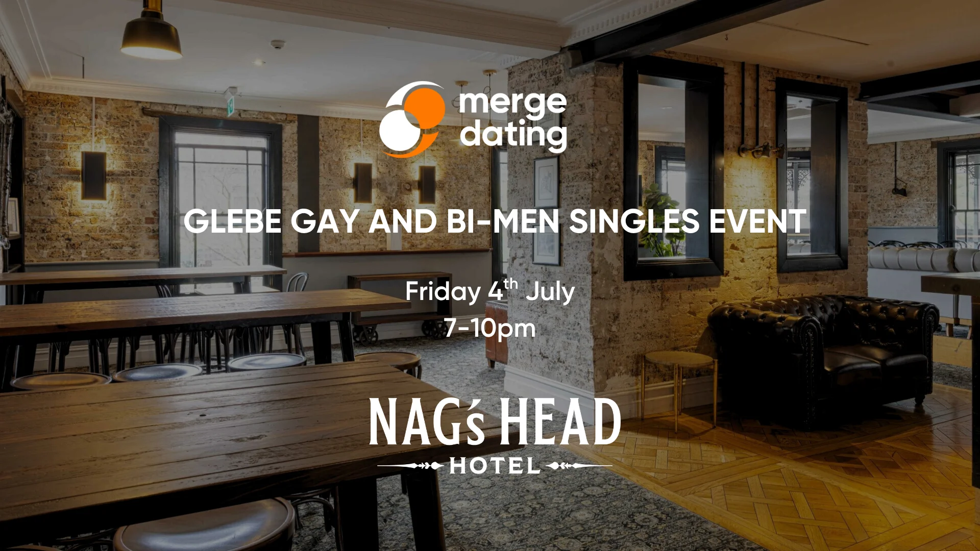 GLEBE GAY AND BI-MEN SINGLES EVENT