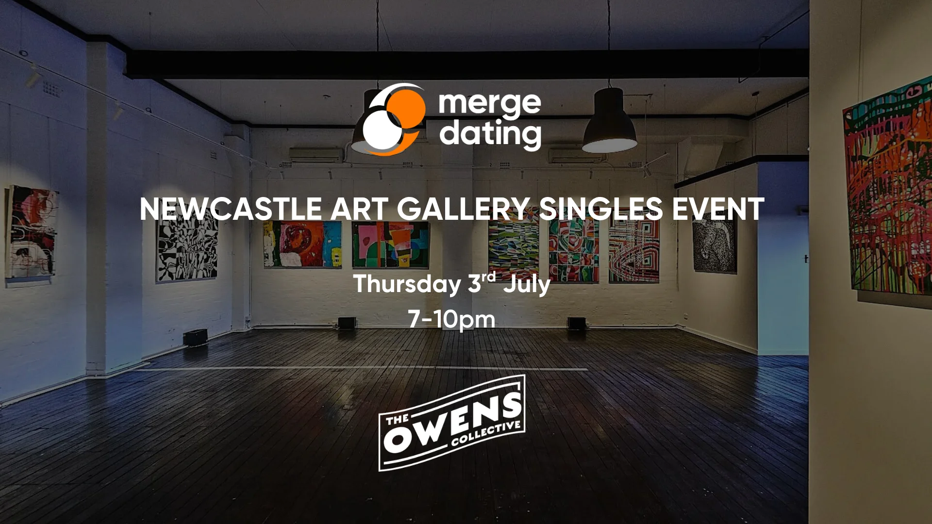 NEWCASTLE ART GALLERY SINGLES EVENT