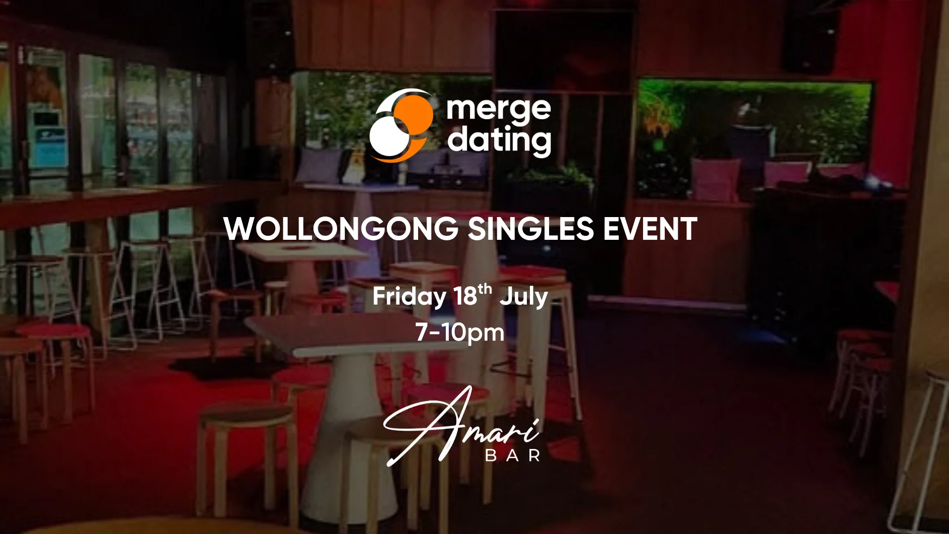 WOLLONGONG SINGLES EVENT JUL 18