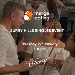 Surry Hills Singles Event | The Winery | Ages 35-49 | Thursday 15th January