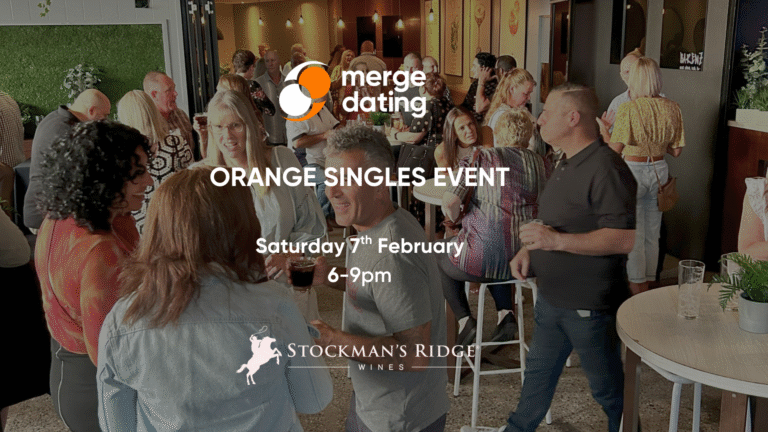 Orange Singles Event in Stockman's Ridge Wines