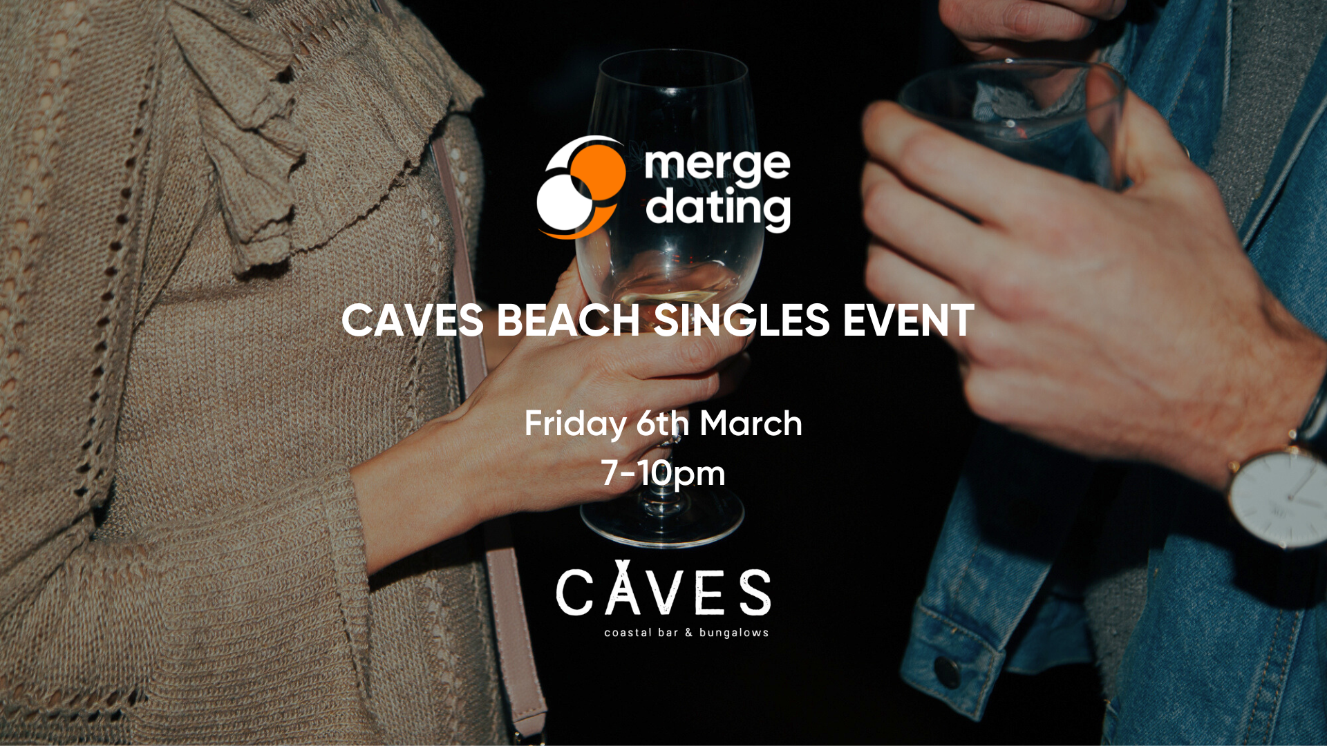 Lake Macquarie Singles Event | Caves Beach Bar | Fri March 6 | Ages 35-49