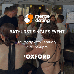 Bathurst Singles Event | The Oxford | Thursday 26th February | Ages 20s & 30s