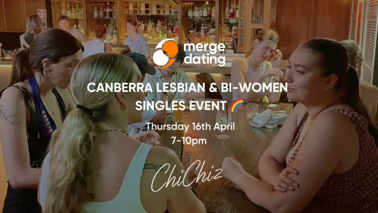 Canberra Lesbian & Bi-Women Singles Event | Chichiz Bar | Thurs 16 April 3 EDITABLE WEBSITE COVERS 3