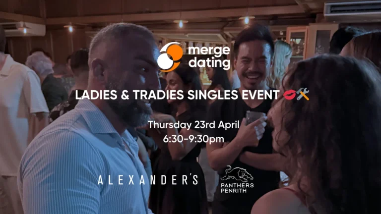 Ladies & Tradies Singles Event | Alexander's Bar, Penrith Leagues | Thurs Apr 23 18 EDITABLE WEBSITE COVERS 4 3