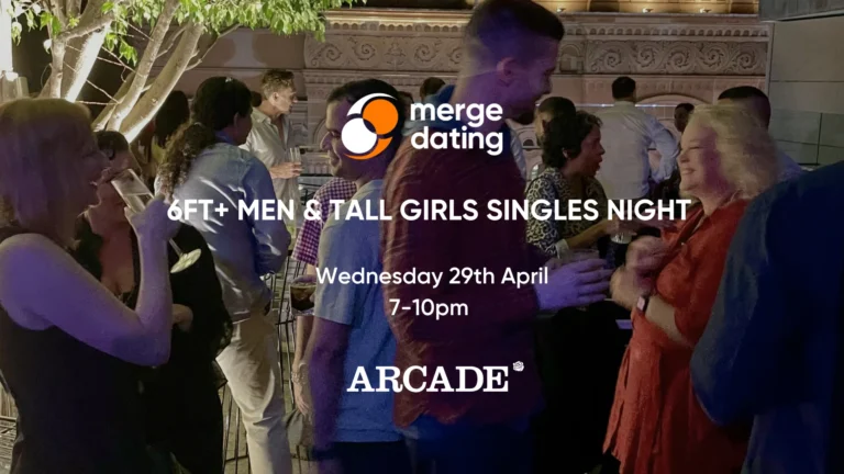 6ft+ Men & Tall Girls Singles Night | Arcade Bar | Wed April 29 20 EDITABLE WEBSITE COVERS 5 2