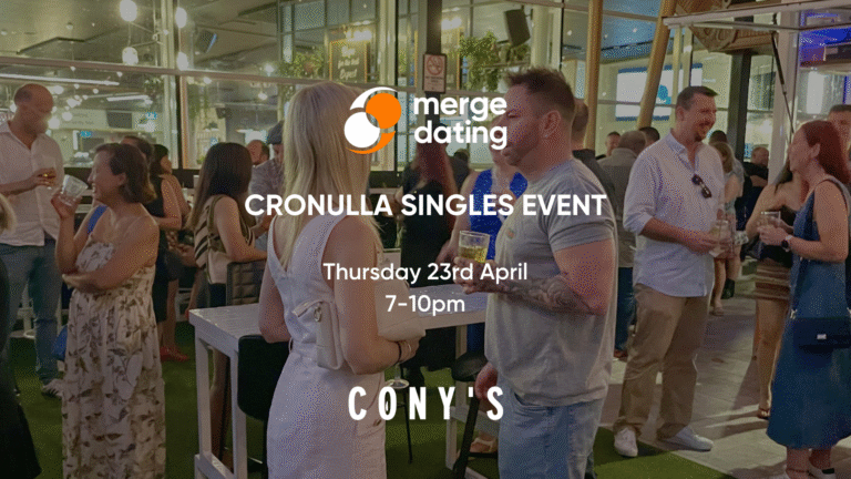 Cronulla Singles Event | Cony's Bar | Thurs Apr 23 | 35-49 13 EDITABLE WEBSITE COVERS 9
