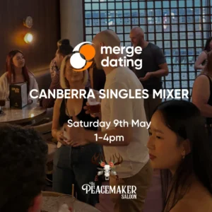 Canberra Singles Mixer | Peacemaker Saloon | Sat 9 May | Under 30s