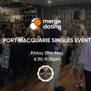 Port Macquarie Singles Event | Settler's Inn | Friday 29th May | 50s & 60s