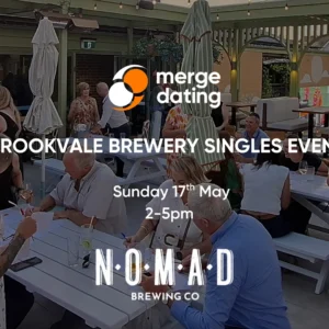 Brookvale Brewery | Singles Event | Nomad's Brewing Co | Sunday 17th May | 50-65