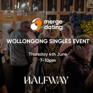 Wollongong Singles Event | Halfway Bar | Thursday 4th June | 50-65