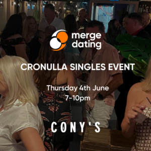 Cronulla | Singles Event | Cony's (Now La Chica's) | Thursday 4th June | 40-55