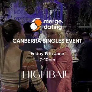 Canberra | Singles Event | Highball | Friday 19th June | 40-55