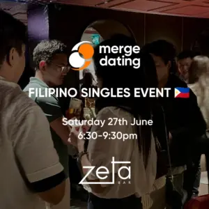 Filipino Singles Event | Zeta Bar | Saturday 27th June