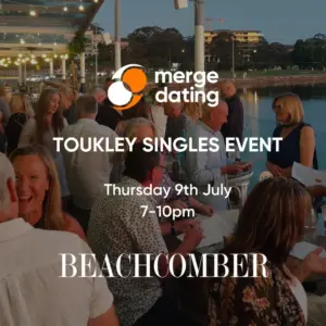 Toukley | Singles Event | Beachcomber | Thursday 9th July | 50-65