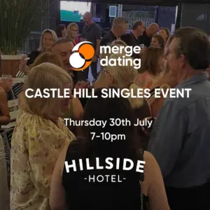 Castle Hill | Singles Event | Hillside Hotel | Thursday 30th July | 50-65