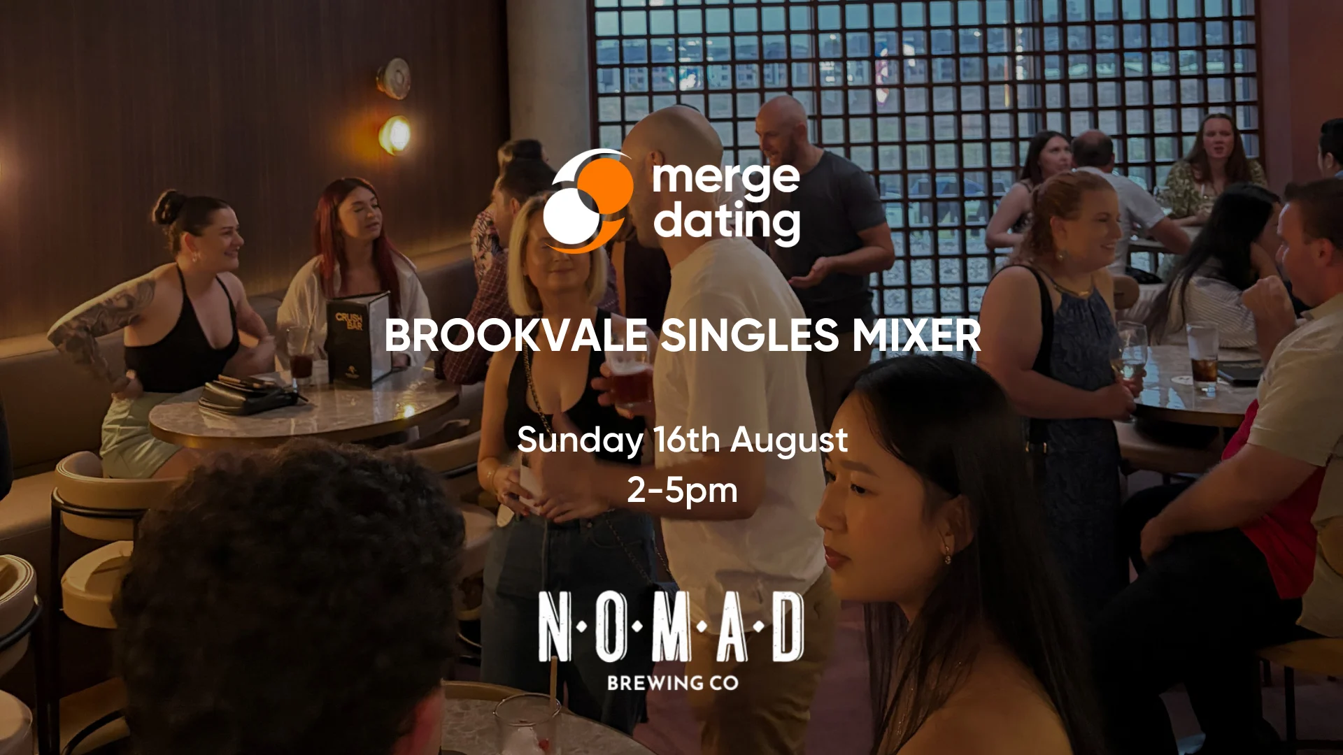 Brookvale Singles Mixer | Nomad’s Brewing Co | Sunday 16th August | 20s & 30s