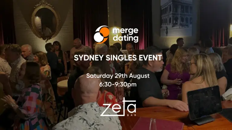 Sydney | Singles Event | Zeta Bar | Saturday 29th August | 50s & 60s 21 NEW EDITABLE WEBSITE COVERS 6 1