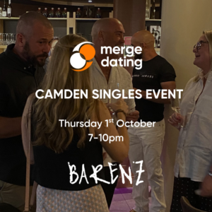 Camden | Singles Event | Barenz | Thursday 1st October | 45 & Over