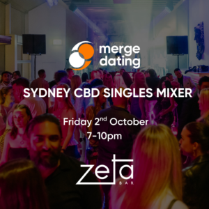 Sydney CBD | Singles Mixer | Zeta Bar | Friday 2nd October | 35-45