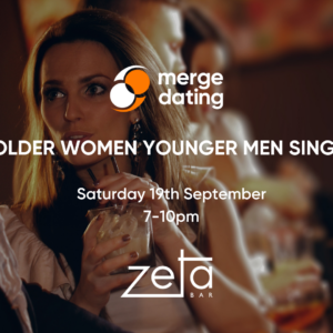 Sydney | Older Women Younger Men Singles Event | Zeta Bar | Saturday 19th September | Women over 40, men under 40