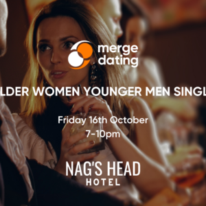 Glebe | Older Women Younger Men Singles Event | Nag's Head Hotel | Friday 16th October