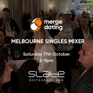 Melbourne | Singles Mixer | Slate Bar | Saturday 17th October | 50 & Over