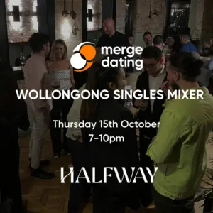 Wollongong | Singles Mixer | Halfway Bar | Thursday 15th October | 30s & 40s