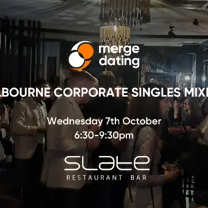 Melbourne | Corporate Singles Mixer | Slate Bar | Wednesday 7th October