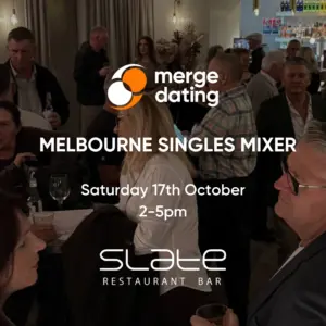 Melbourne | Singles Mixer | Slate Bar | Saturday 17th October | 50 & Over