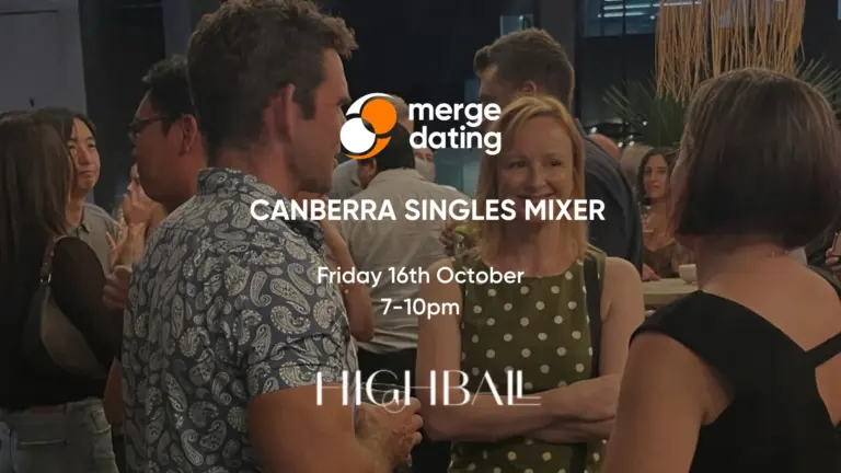 Canberra | Singles Mixer | Highball | Friday 16th October | 40-55