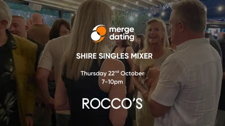Shire Singles Mixer | Rocco's | Thursday 22nd October | 40-55 16 NEW EDITABLE WEBSITE COVERS 3