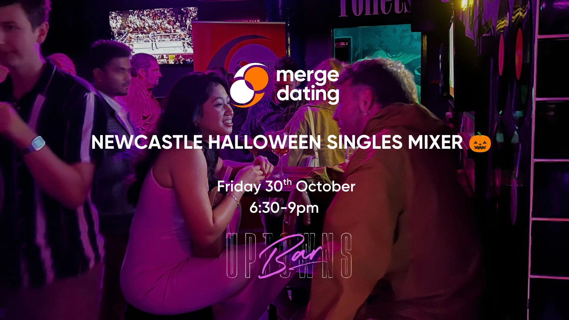 Newcastle | Halloween Singles Mixer | Uptown’s | Friday 30th October | Under 30s