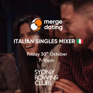 Italian Singles Mixer | Abbotsford Rowing Club | Friday 30th October