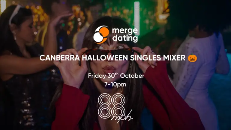 Canberra | Halloween Singles Mixer | 88mph | Friday 30th October | Under 35s 1 NEW EDITABLE WEBSITE COVERS 40
