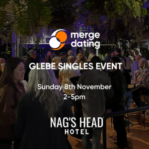 Glebe | Singles Event | Nag's Head Hotel | Sunday 8th November | 45-60