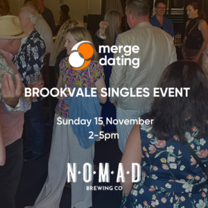 Brookvale | Singles Event | Nomad's Brewing Co | Sunday 15th November | 50 & Over