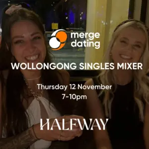 Wollongong | Singles Mixer | Halfway Bar | Thursday 12th November | 20s & 30s