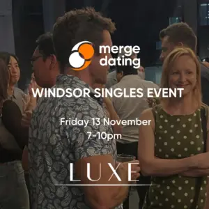 Windsor | Singles Event | Luxe Cocktail Bar | Friday 13th November | 50 & Over