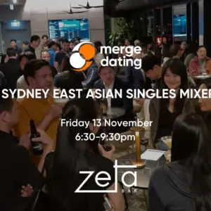 Sydney | East Asian Singles Mixer | Zeta Bar | Friday 13th November