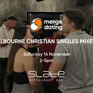 Melbourne | Christian Singles Mixer | Slate Bar | Saturday 14th November